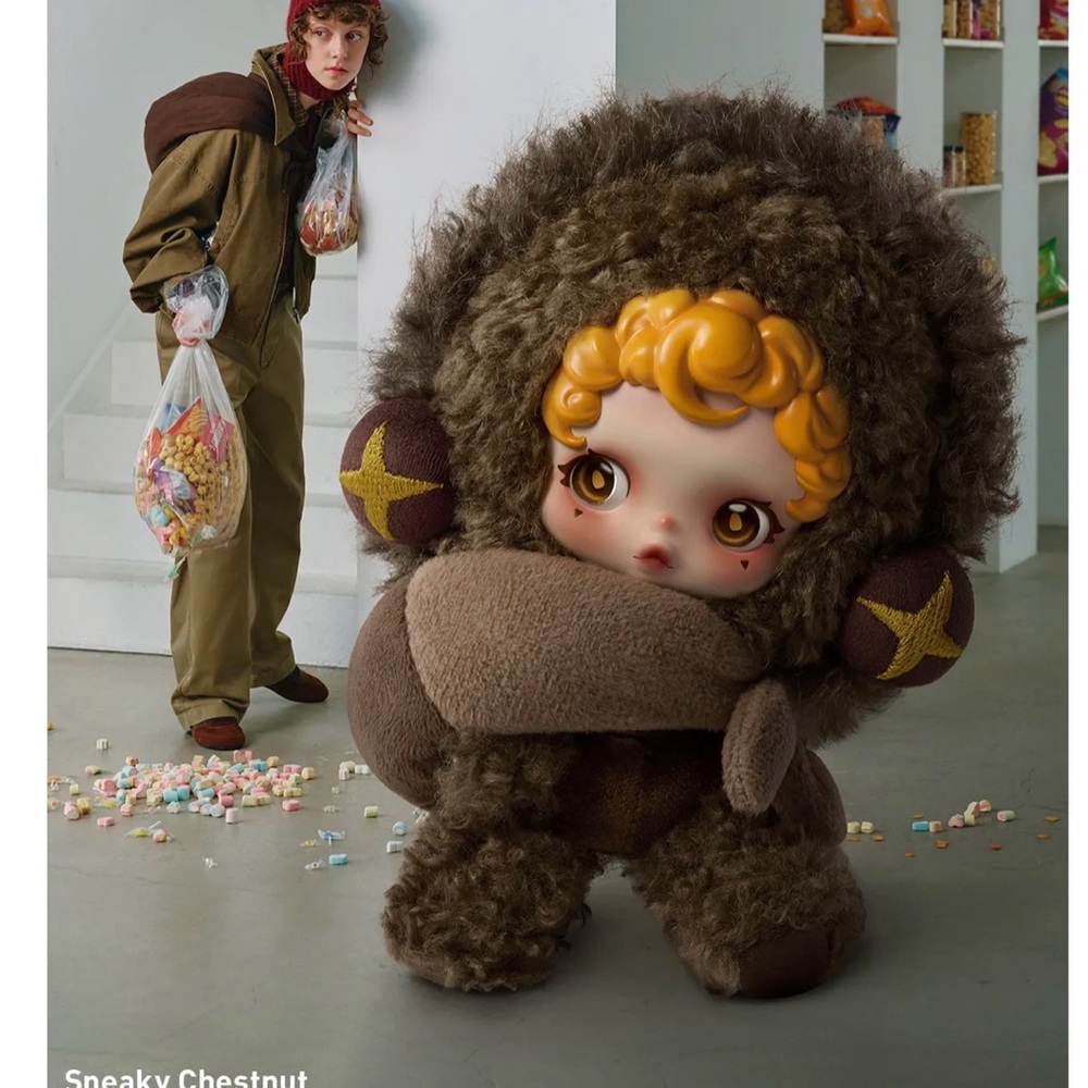 Skullpanda You Found Me! Set of 3 - Ratty Bear - Pranky Peanut - Sneaky Chestnut - Picture 4 of 9
